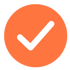 DT Orange Check Mark